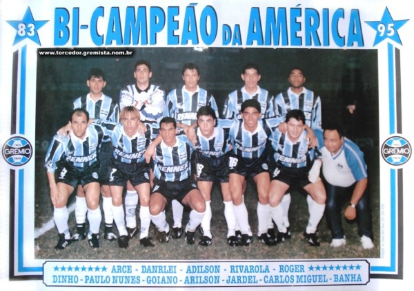 1995 - Poster - Bicampeao da America