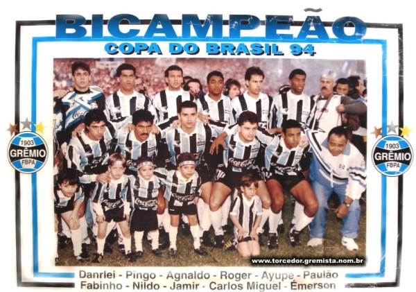 1994 - Poster - Bicampeao Copa do Brasil