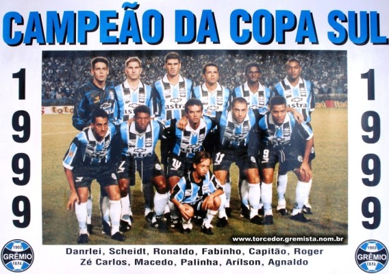 1999 - Poster - Campeao Copa Sul 1999